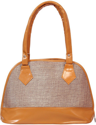 

Gurnoor Hand-held Bag(Khaki, Tan)