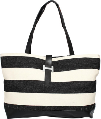 

20 Dresses Tote(Beige, Black)