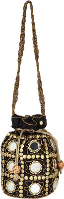 

Saashiwear Pouch Potli(Black)