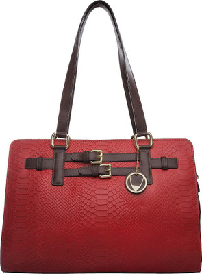 

Hidesign Shoulder Bag(Red, Brown), Brown;red