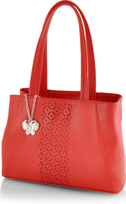 

Butterflies Hand-held Bag(Red)