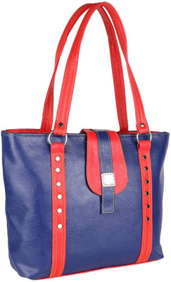 

Emblazon Hand-held Bag(Blue)