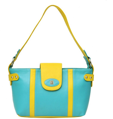 

Hawai Hand-held Bag(Yellow, Blue), Blue;yellow