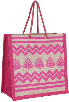 

Jute Tree Tote(Pink)