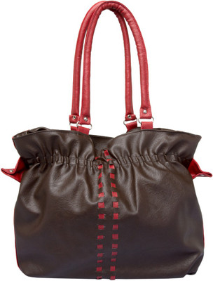 

Emblazon Shoulder Bag(Brown, Pink)