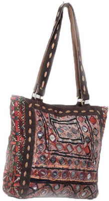 

Jaipur Textiles Hub Shoulder Bag(Brown)