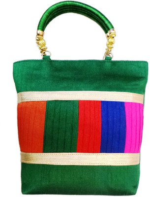 

Bhamini Hand-held Bag(Green)