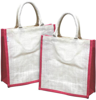 

Earthbags Hand-held Bag(Pink)