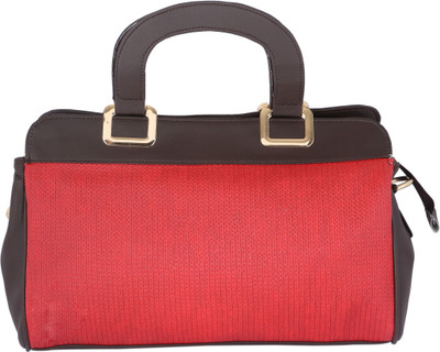 

Felicita Hand-held Bag(Black, Red)