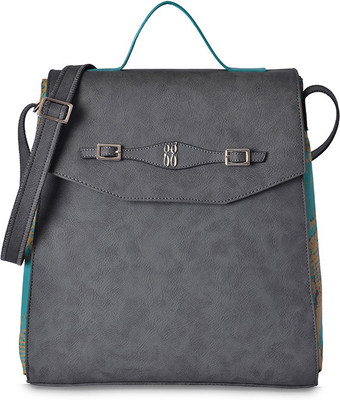 Baggit Hand-held Bag(Grey)
