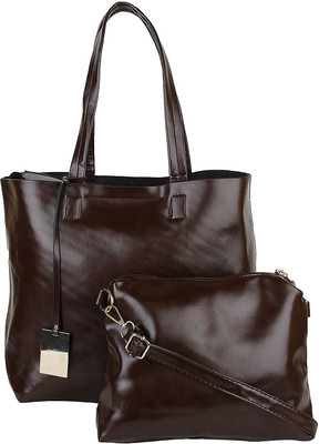 

Lino Perros Hand-held Bag(Brown)