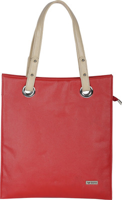 

Bern Hand-held Bag(Red, Beige), Beige;red