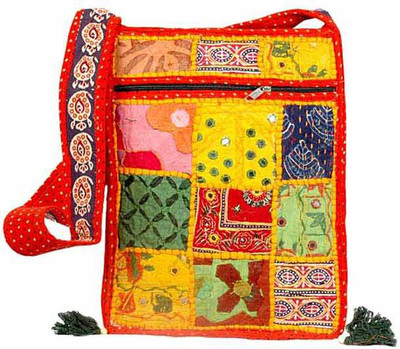 

Mayuri Messenger Bag(Orange)