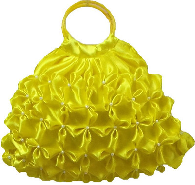 

Rosy Hand-held Bag(Yellow)