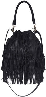 

Justanned Shoulder Bag(Black)