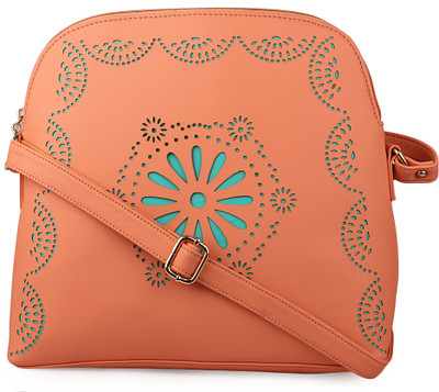

Women Marks Sling Bag(Orange, Blue), Blue;orange