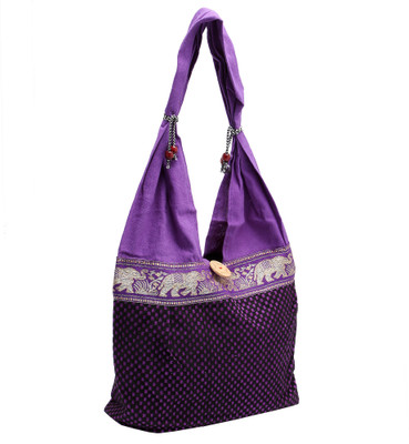 

Rastogi Handicrafts Shoulder Bag(Purple)