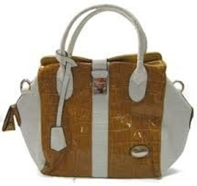 

Carlton London Hand-held Bag(White, Yellow)