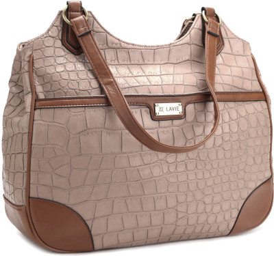 Lavie Tote(Brown, Beige), Beige;brown