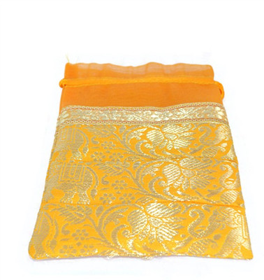 

Kriti Creations Pouch Potli(Yellow)