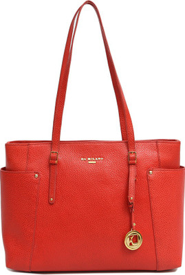 

Da Milano Hand-held Bag(Red)