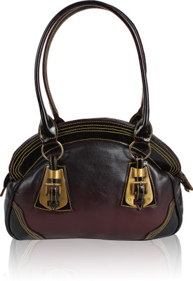

Jacy London Hand-held Bag(Black, Purple)