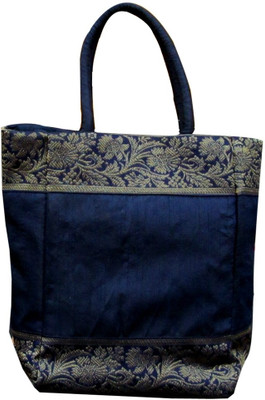 

Indha Craft Hand-held Bag(Blue)