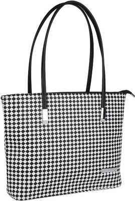 Lino Perros Shoulder Bag(Black, White)