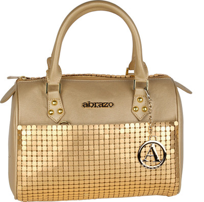 

Abrazo Hand-held Bag(Gold)