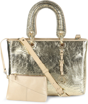

Da Milano Hand-held Bag(Gold)
