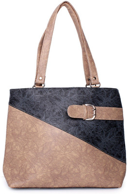 

lorna Shoulder Bag(Grey, Tan)