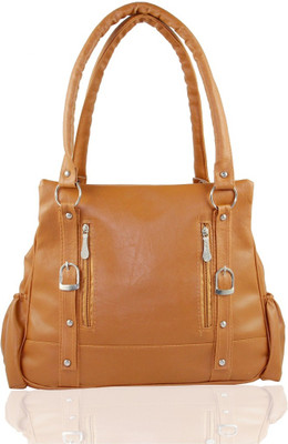 

Clementine Hand-held Bag(Tan)