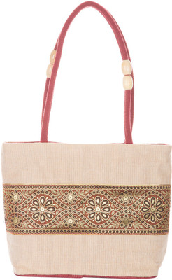 

Jute Cottage Shoulder Bag(Pink)