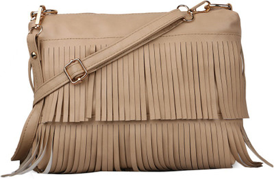 

Arfafashions Sling Bag(Beige)
