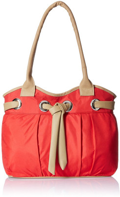 

Meridian Shoulder Bag(Red, Beige), Beige;red