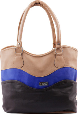 

Relevant Yield Shoulder Bag(Beige, Blue)