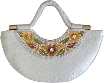 

Bhamini Hand-held Bag(White)