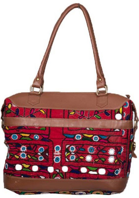 

Jaipur Textiles Hub Shoulder Bag(Red)