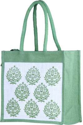 Jute Tree Hand-held Bag(Green)