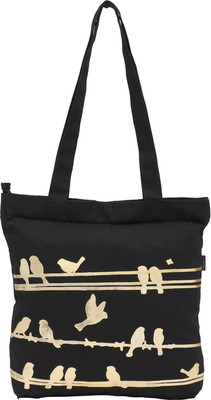 

Haqeeba Tote(Black, Gold)
