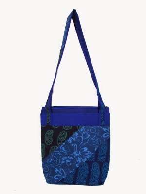 

Jute Tree Tote(Blue)