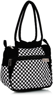 

Home Heart Hand-held Bag(Black, White)