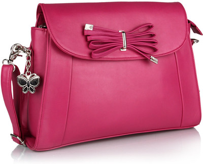 

Butterflies Hand-held Bag(Pink)