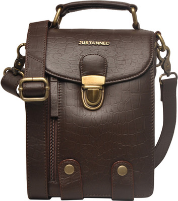 

Justanned Messenger Bag(Brown)