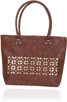 

Alessia Hand-held Bag(Brown)