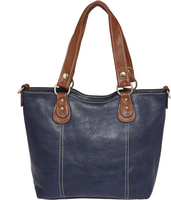 

Fur Jaden Shoulder Bag(Blue)