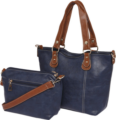 

Fur Jaden Shoulder Bag(Blue)