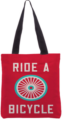 

Snoogg Tote(Multicolor, Red)