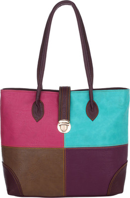 

The Blue Pink Hand-held Bag(Multicolor)