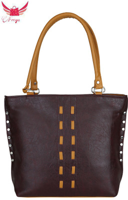 

Freya Shoulder Bag(Maroon, Brown), Brown;maroon
